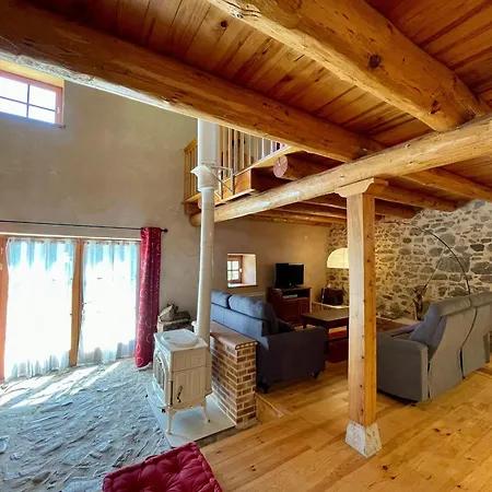 Maison Familiale 4 Avec Jardin, Cheminee, Poele A Bois, Parking Et Wi-fi - Fr-1-582-230 Holiday home Saint-Vert